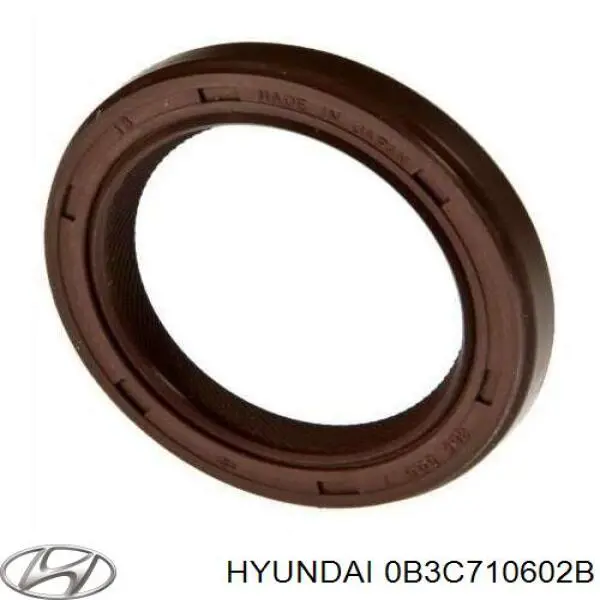 Купити 0B3C710602B Hyundai/Kia Сальник коленвала передній