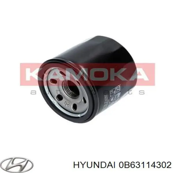 0B63114302 Hyundai/Kia Фільтр масла