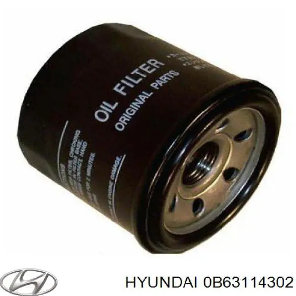 Масляний фільтр двигуна Hyundai/Kia 0B63114302 ціна, від 4.82 USD