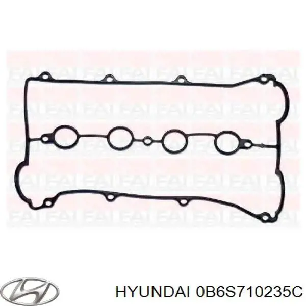 Прокладка клапанної кришки двигуна Hyundai/Kia 0B6S710235C ціна, від 8.80 USD