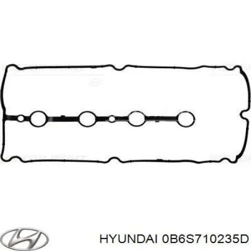 Прокладка клапанної кришки 0B6S710235D Hyundai/Kia