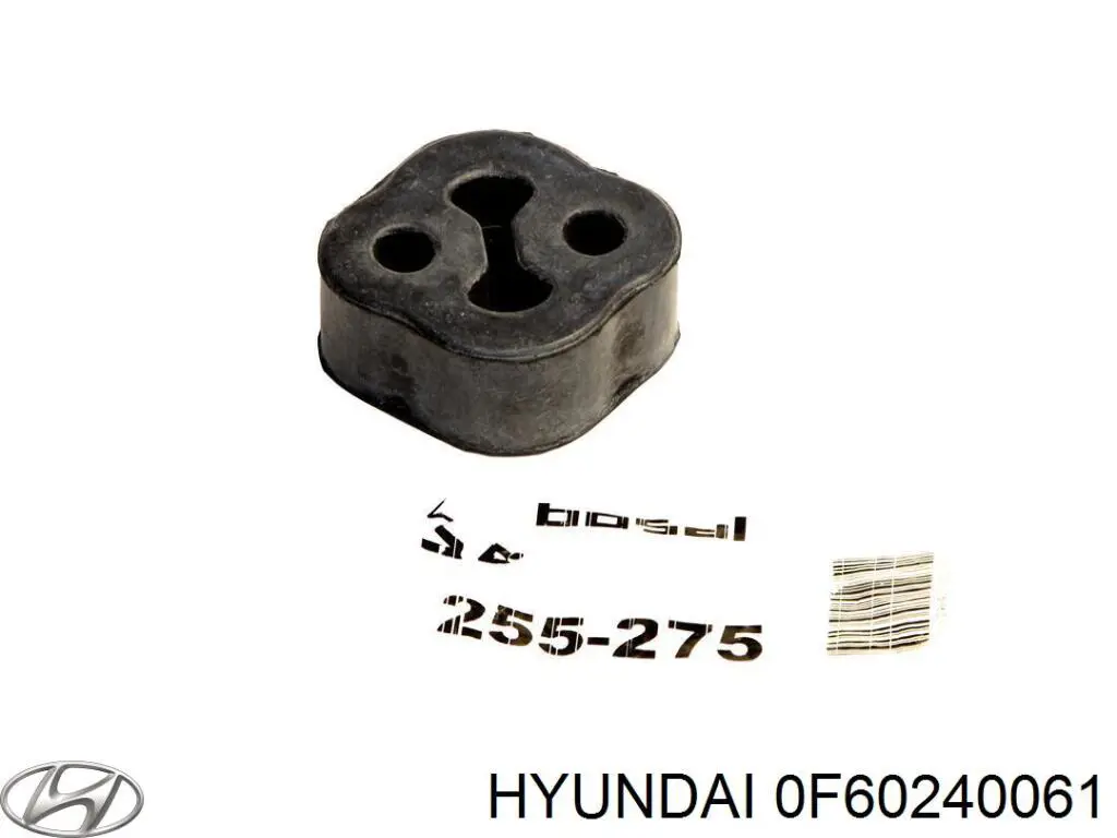 Подушка кріплення глушника Mazda RF0340061 ціна, від 1.26 USD
