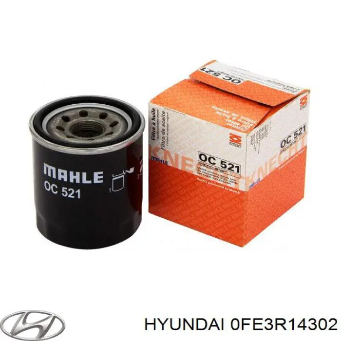 Масляний фільтр двигуна Hyundai/Kia 0FE3R14302 ціна, від 5.56 USD