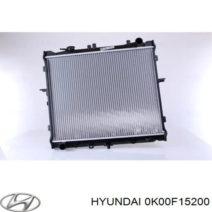 Купити 0K00F15200 Hyundai/Kia Радіатор двигуна