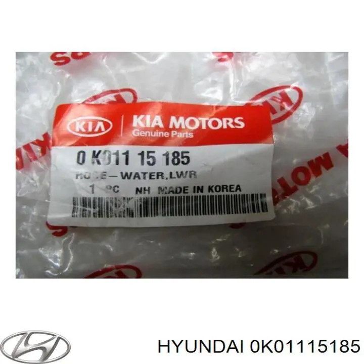 Купити 0K01115185 Hyundai/Kia Шланг/патрубок радіатора охолодження, нижній