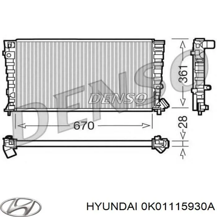 Натяжний ролик Hyundai/Kia 0K01115930A ціна, від 8.57 USD