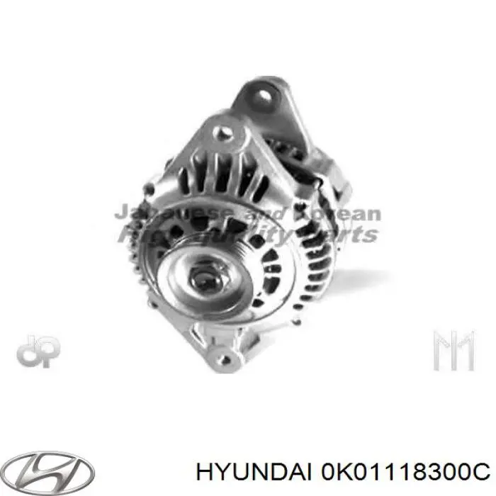 0K01118300C Hyundai/Kia генератор
