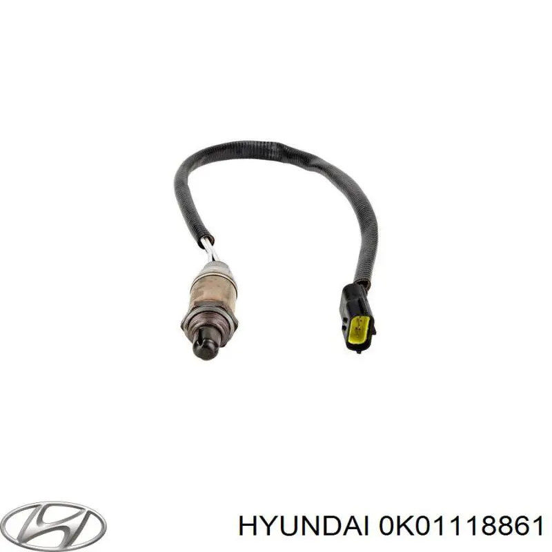 Лямбдазонд, датчик кисню до каталізатора Hyundai/Kia 0K01118861 ціна, від 18.23 USD