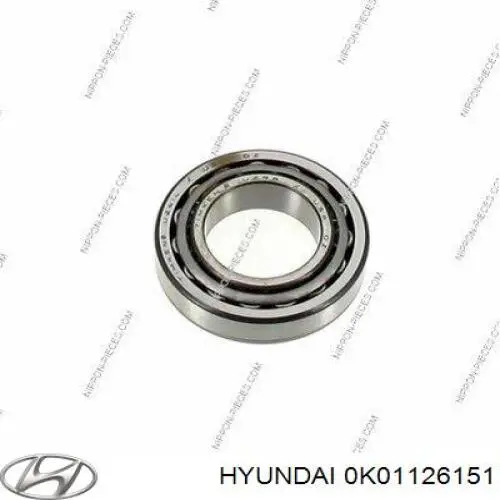 0K01126151 Hyundai/Kia Підшипник ступиці задньої