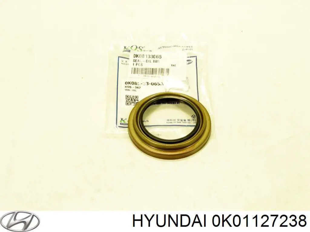 0K01127238 Hyundai/Kia сальник редуктора переднього моста