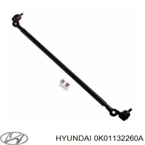 0K01132260A Hyundai/Kia тяга рульова центральна