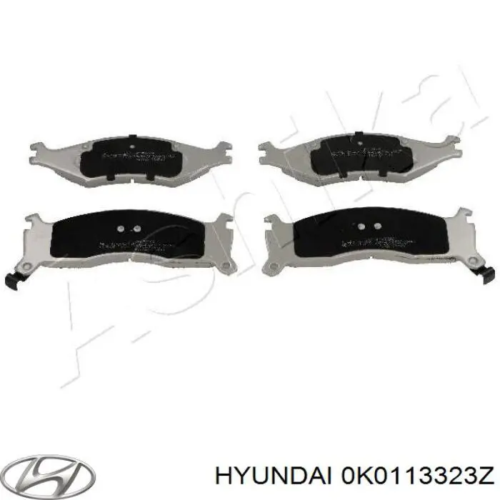 0K0113323Z Hyundai/Kia Передні гальмівні колодки