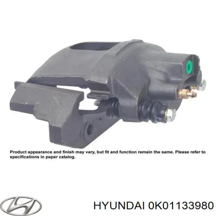 0K01133980Z Hyundai/Kia супорт гальмівний передній правий