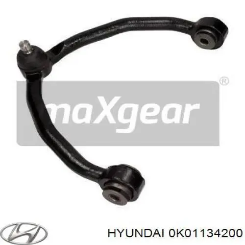 Важіль передньої підвіски верхній, лівий/правий Hyundai/Kia 0K01134200 ціна, від 42.90 USD