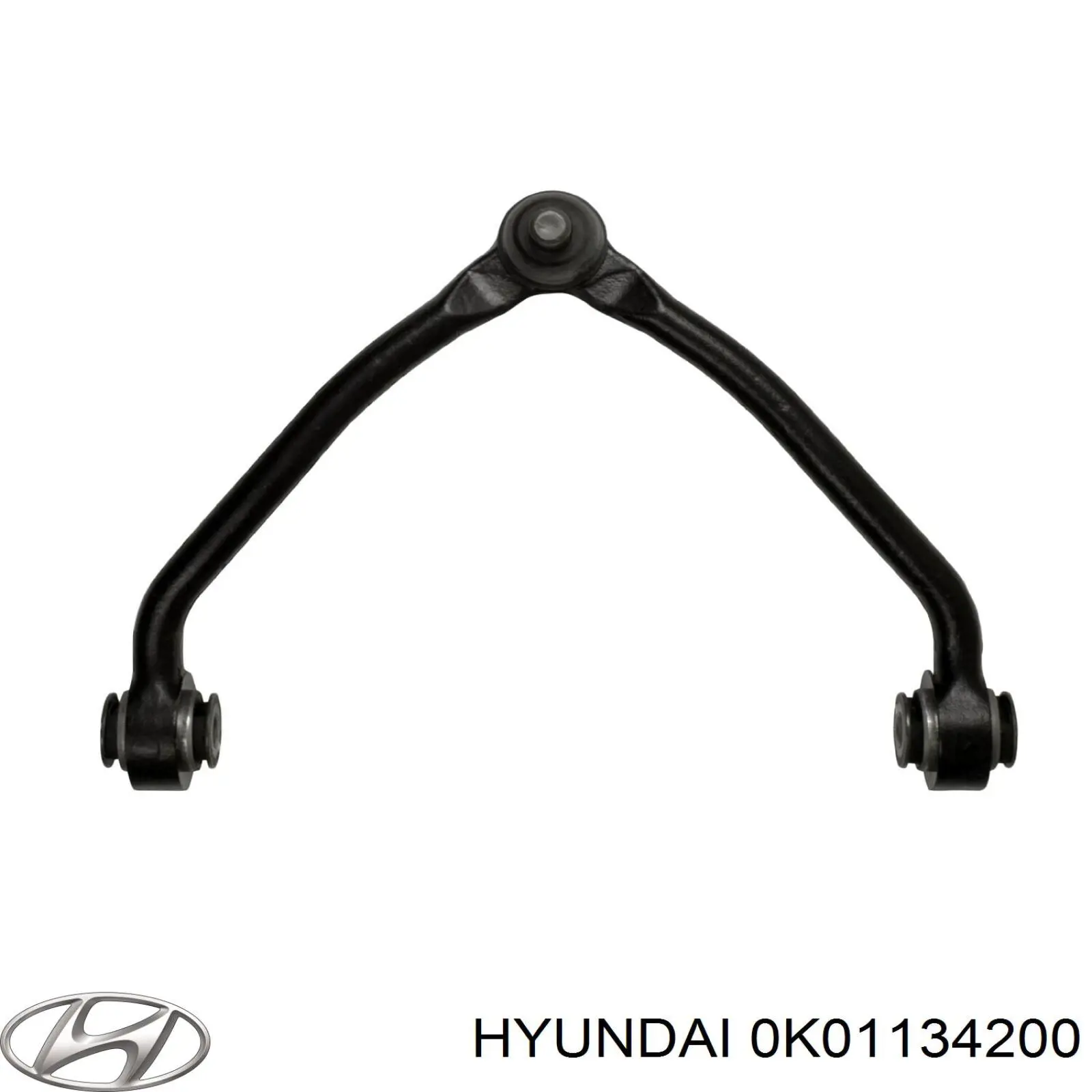 0K01134200 Hyundai/Kia Важіль передньої підвіски верхній, лівий/правий