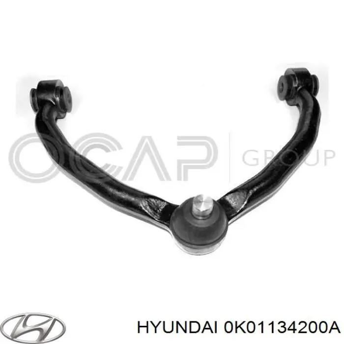 Важіль передньої підвіски верхній, лівий/правий Hyundai/Kia 0K01134200A ціна, від 40.58 USD