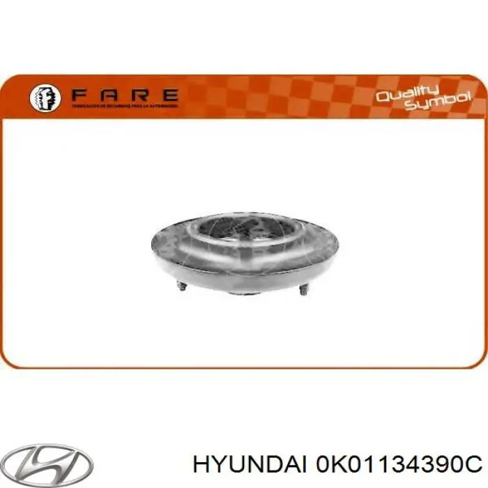 0K01134390C Hyundai/Kia опора амортизатора переднього