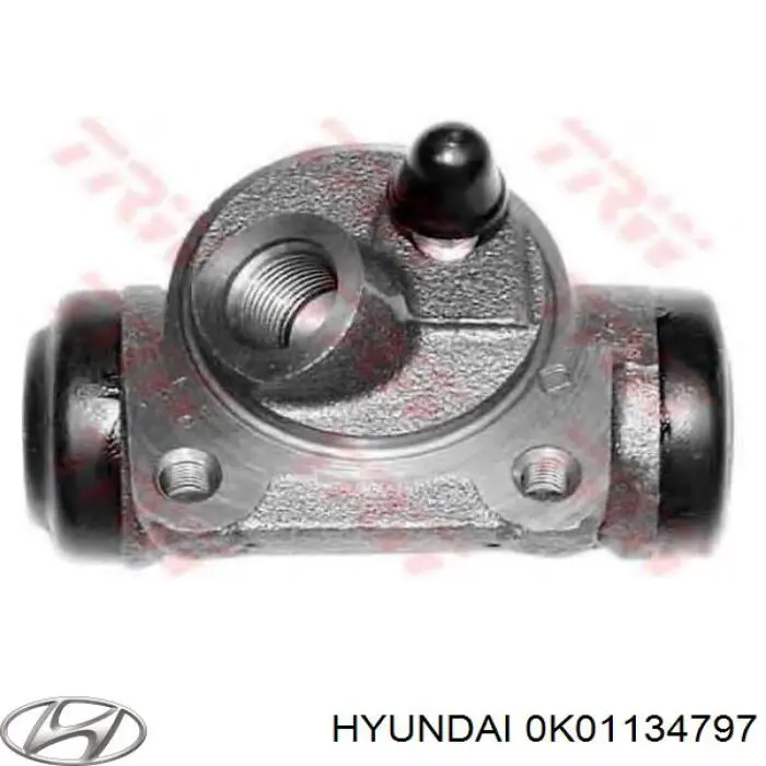 Подушка амортизатора переднього Hyundai/Kia 0K01134797