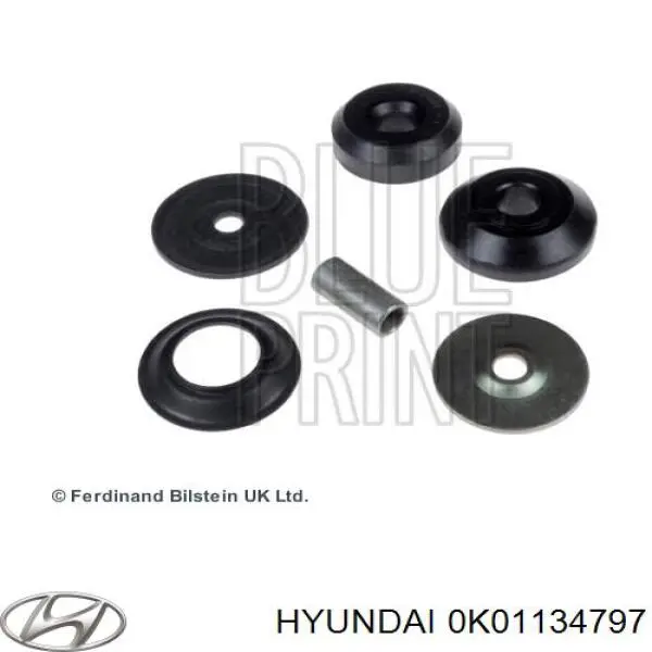 Опора стійки амортизатора переднього Hyundai/Kia 0K01134797 ціна, від 1.98 USD