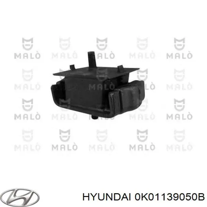 0K01139050B Hyundai/Kia подушка (опора двигуна, ліва)