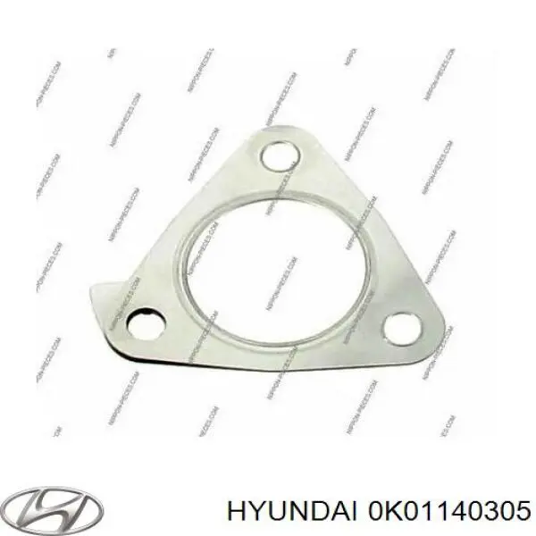 Прокладка прийомної труби глушника Parts-Mall P1NA001 ціна, від 2.48 USD