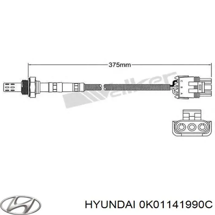Купити 0K01141990C Hyundai/Kia Головний циліндр зчеплення