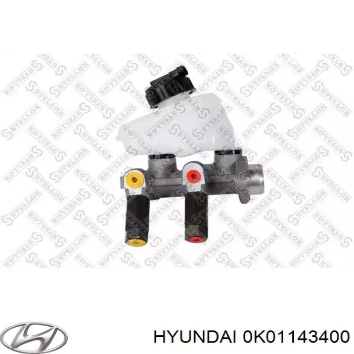 0K01143400 Hyundai/Kia Циліндр гальмівний, головний