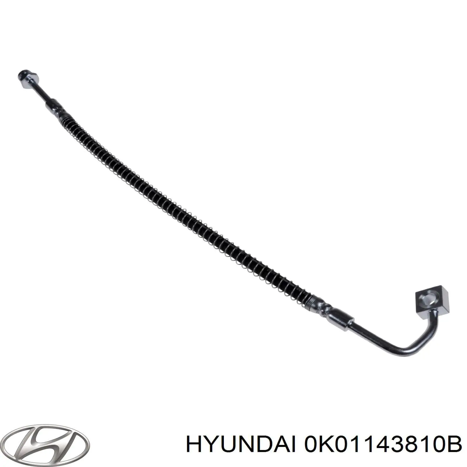 Купити 0K01143810B Hyundai/Kia Шланг гальмівний передній, правий