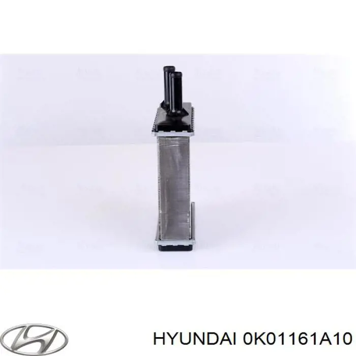 0K01161A10 Hyundai/Kia Радіатор опалювача салону