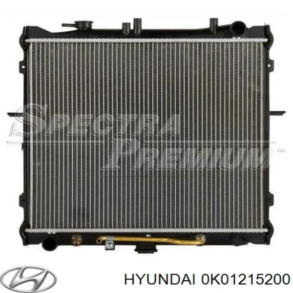 Радіатор 0K01115200 Hyundai/Kia