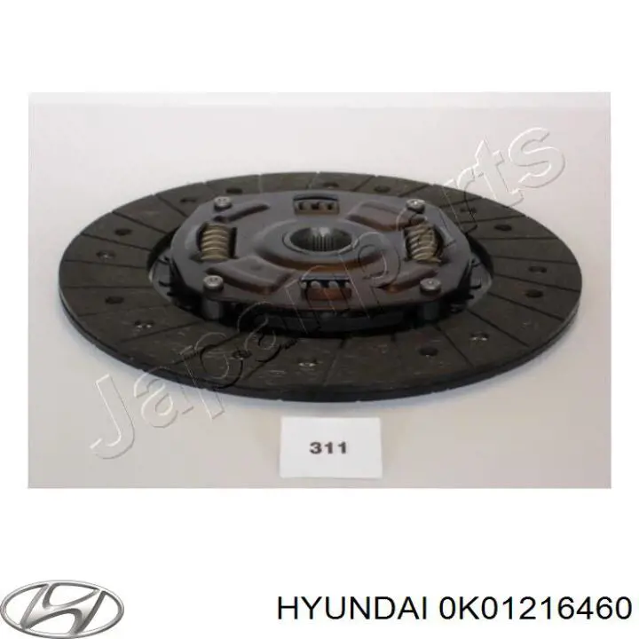 Купити 0K01216460 Hyundai/Kia Диск зчеплення