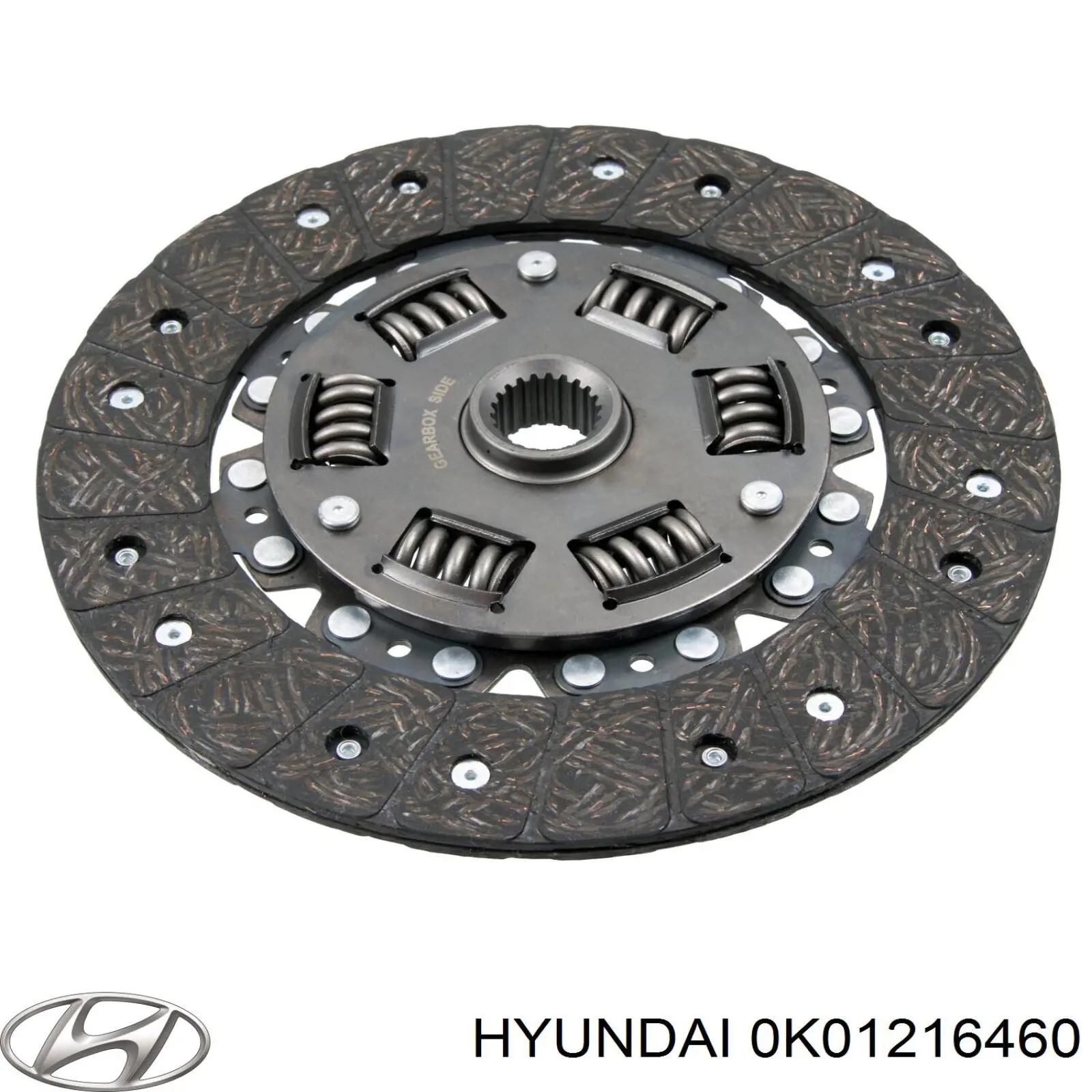 Диск зчеплення 0K01216460 Hyundai/Kia
