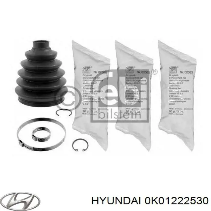 Купити 0K01222530 Hyundai/Kia Пильник шарніра приводу