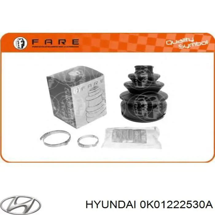 Купити 0K01222530A Hyundai/Kia Пильник шарніра приводу