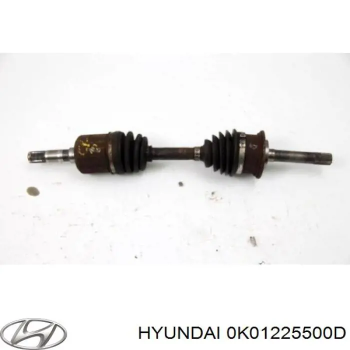 Піввісь передня, права Hyundai/Kia 0K01225500D ціна, від 84.75 USD