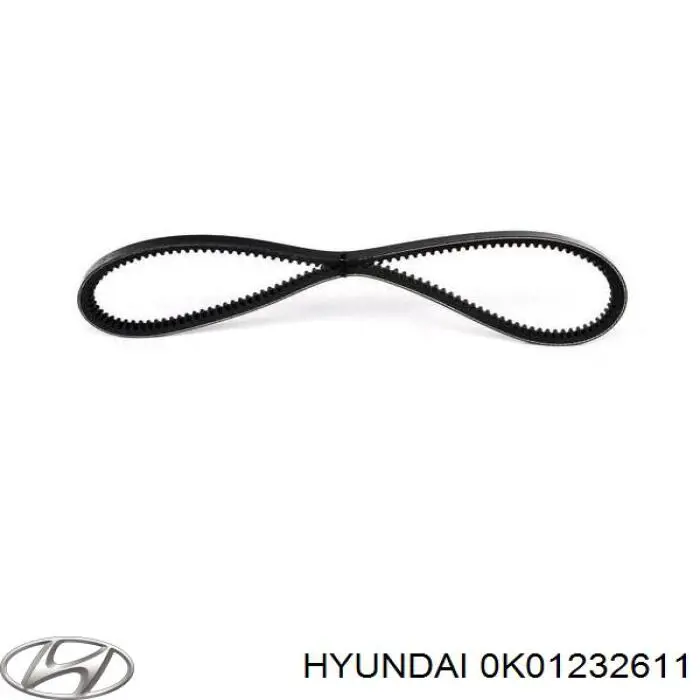 Ремінь кондиціонера Hyundai/Kia 0K01232611