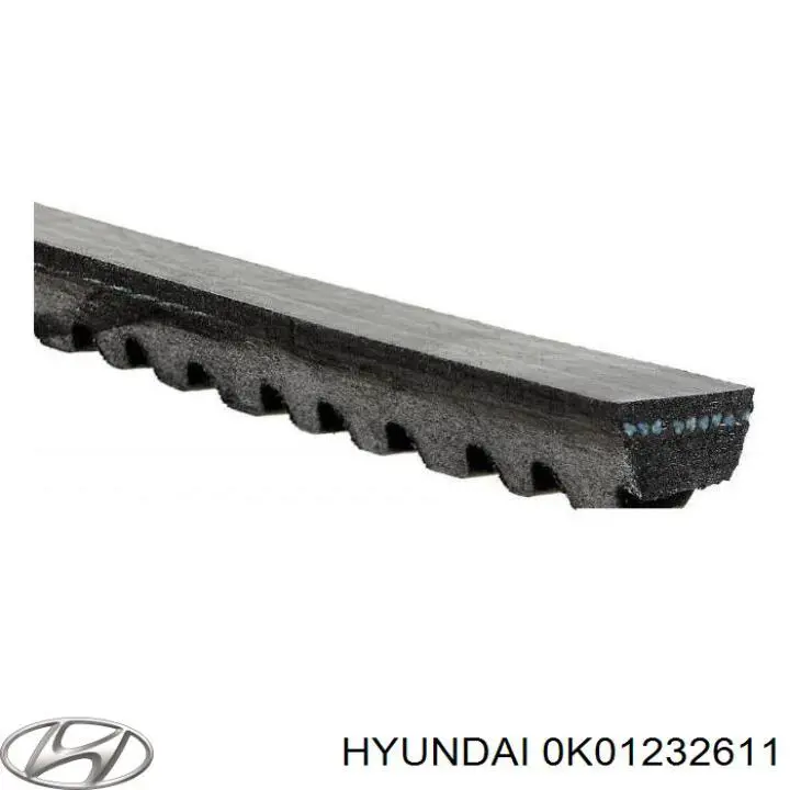 Клиновий ремінь Hyundai/Kia 0K01232611 ціна, від 5.18 USD