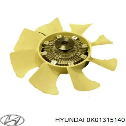 Купити 0K01315140 Hyundai/Kia Муфта вязкостная системи охолодження
