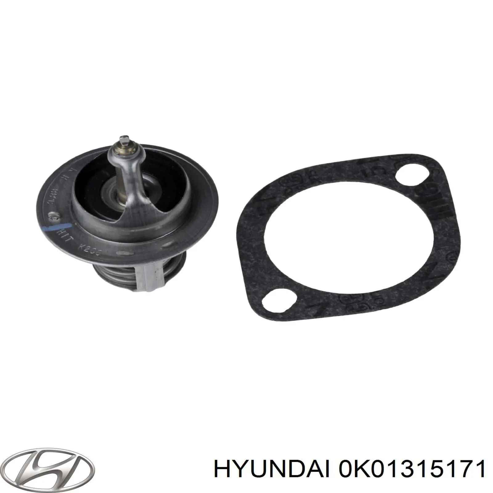 Купити 0K01315171 Hyundai/Kia Термостат в корпусі