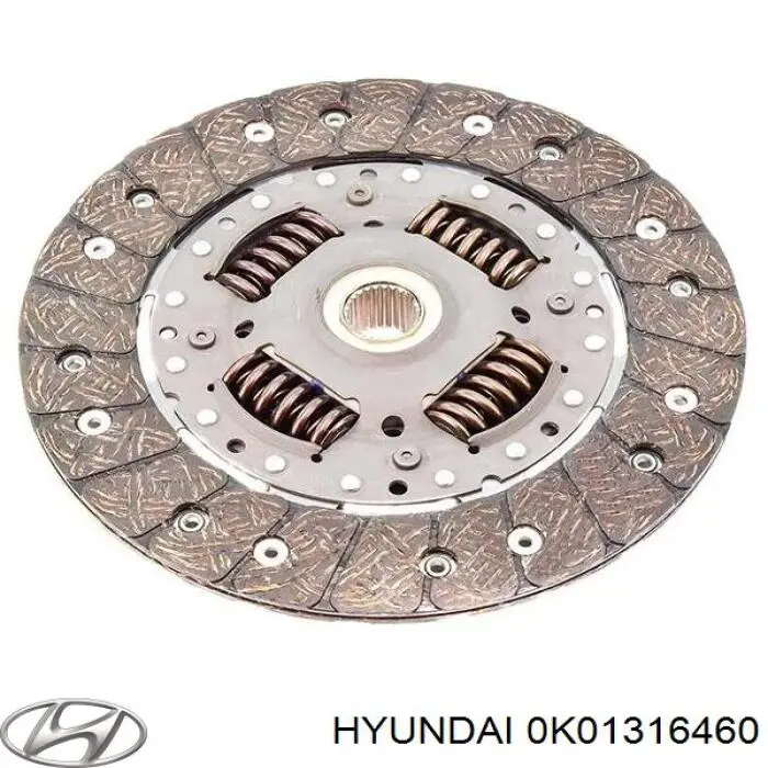 Купити 0K01316460 Hyundai/Kia Диск зчеплення
