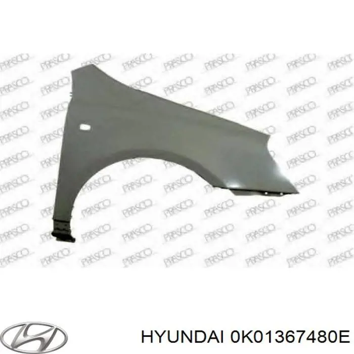 Купити 0K01367480E Hyundai/Kia Бачок омивайки