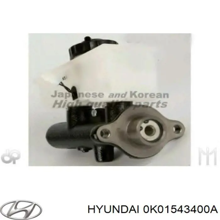 Головний гальмівний циліндр 0K01543400A Hyundai/Kia