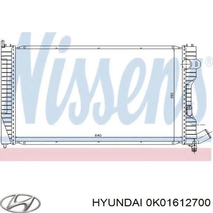 Ролик ГРМ Hyundai/Kia 0K01612700