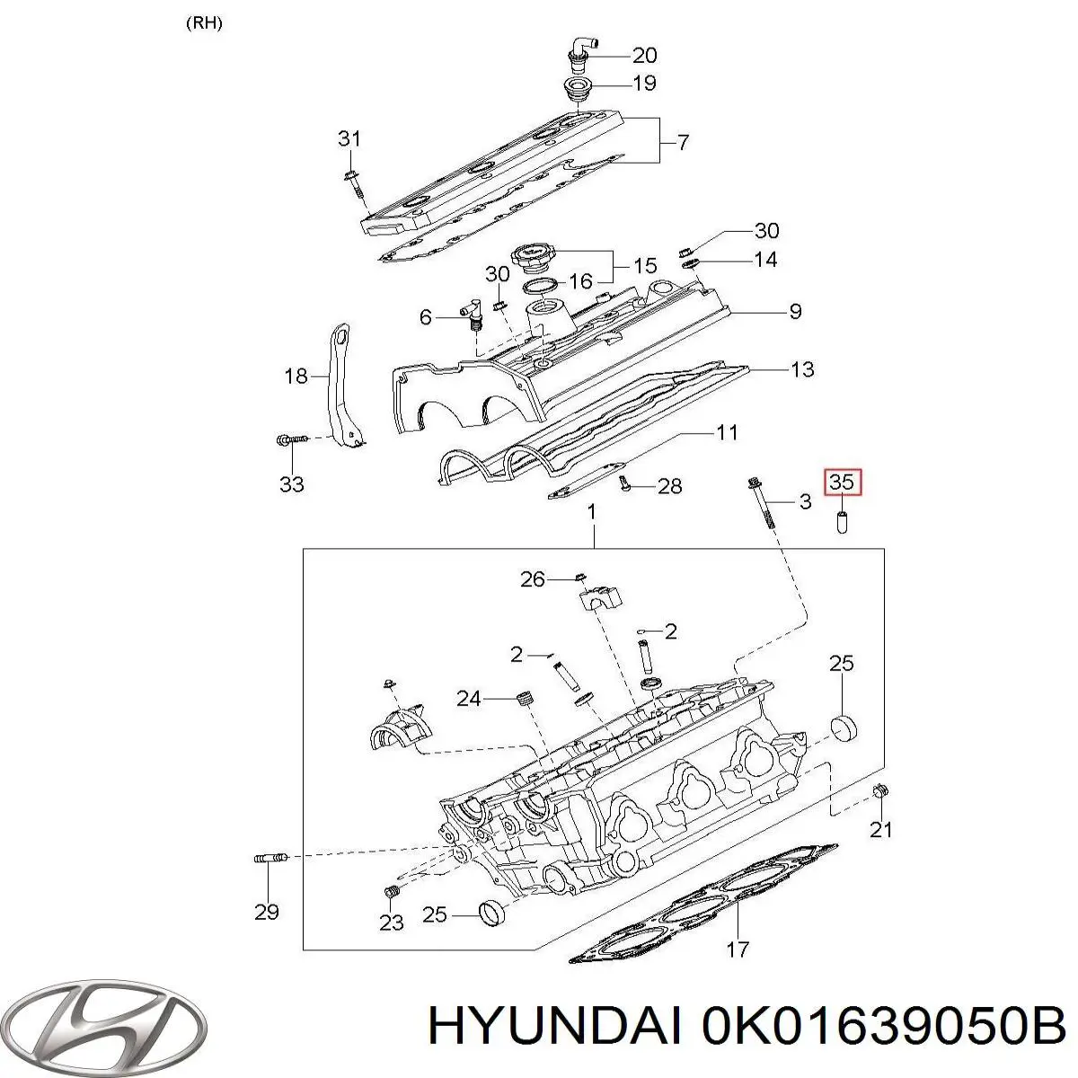 Ліва подушка двигуна Hyundai/Kia 0K01639050B ціна, від 37.29 USD