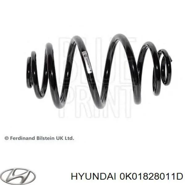 Задні пружини 0K01828011D Hyundai/Kia