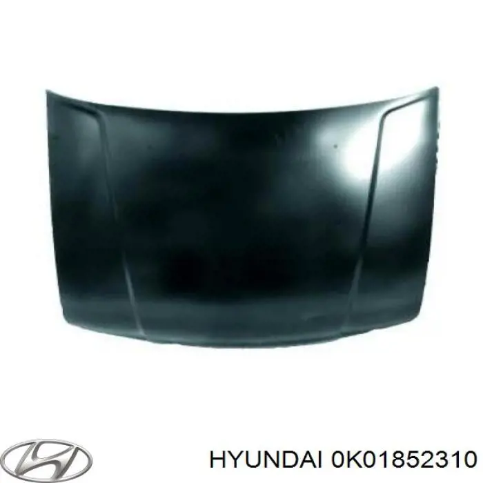 0K01852310 Hyundai/Kia капот