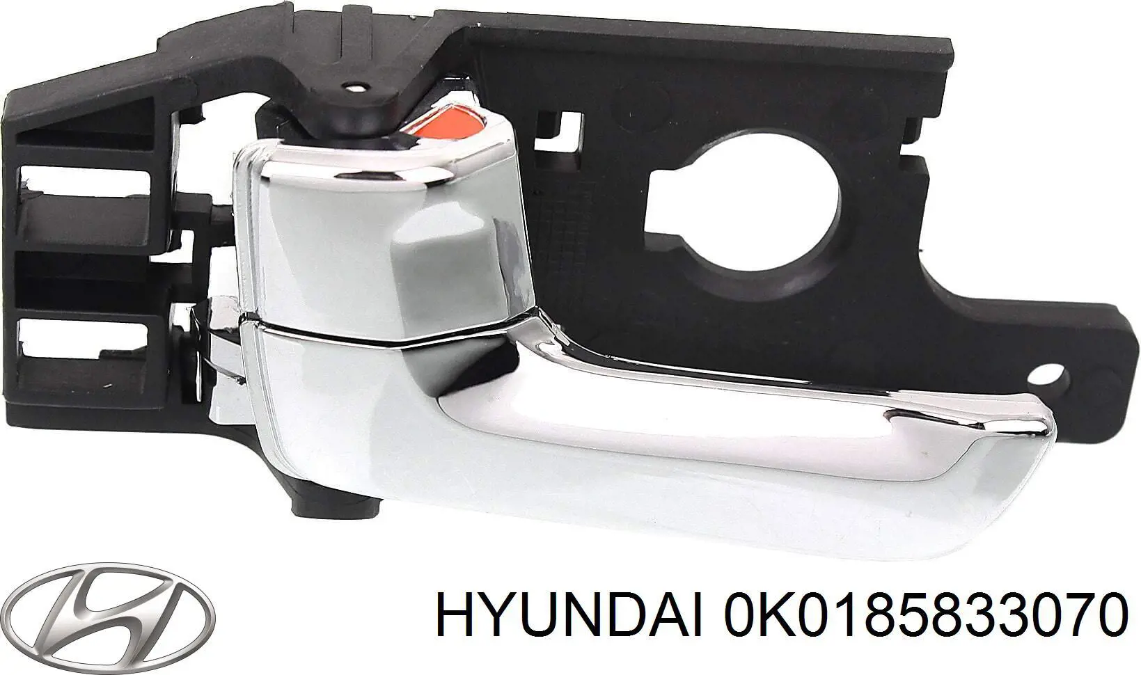 0K0185833096 Hyundai/Kia Ручка двері правою внутрішня перед/зад