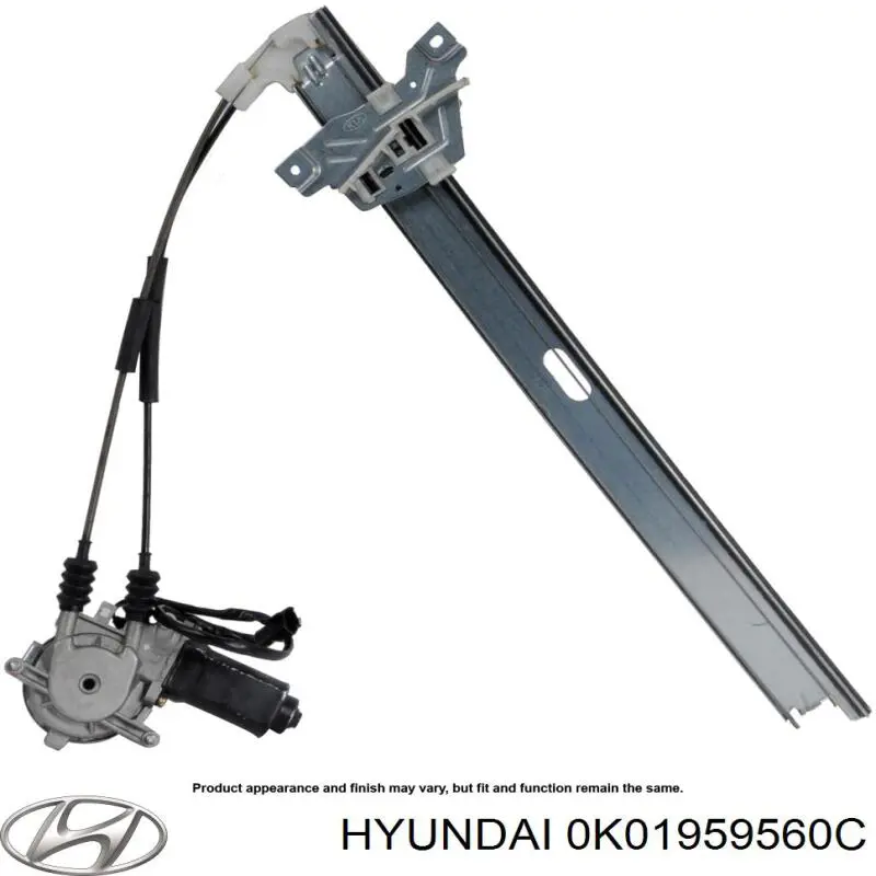 Склопідйомник з електродвигуном Hyundai/Kia 0K01959560C ціна, від 55.25 USD