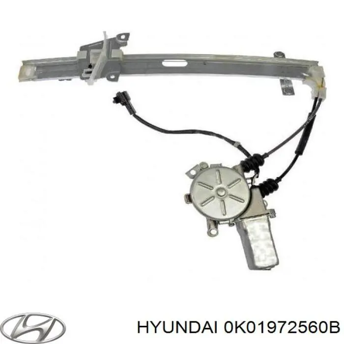 72560B0K019 Hyundai/Kia механізм склопідіймача двері задньої, правої