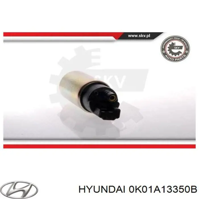 Насос паливний занурювальний Hyundai/Kia 0K01A13350B